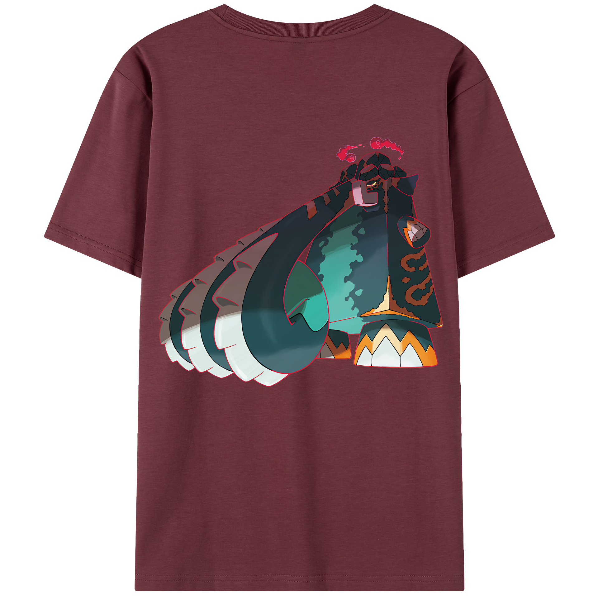 （画像用） ポケットモンスター Pokémon 綿100％半袖Tシャツ（背面プリント）